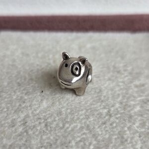 Pandora Spot The Dog Charm - Sterling Silver - EUC